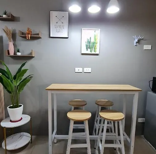 Chic Nordic Unit At Shore Residences Mall Of 马尼拉