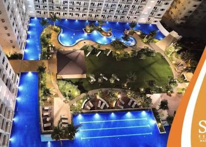 Chic Nordic Unit At Shore Residences Mall Of 马尼拉